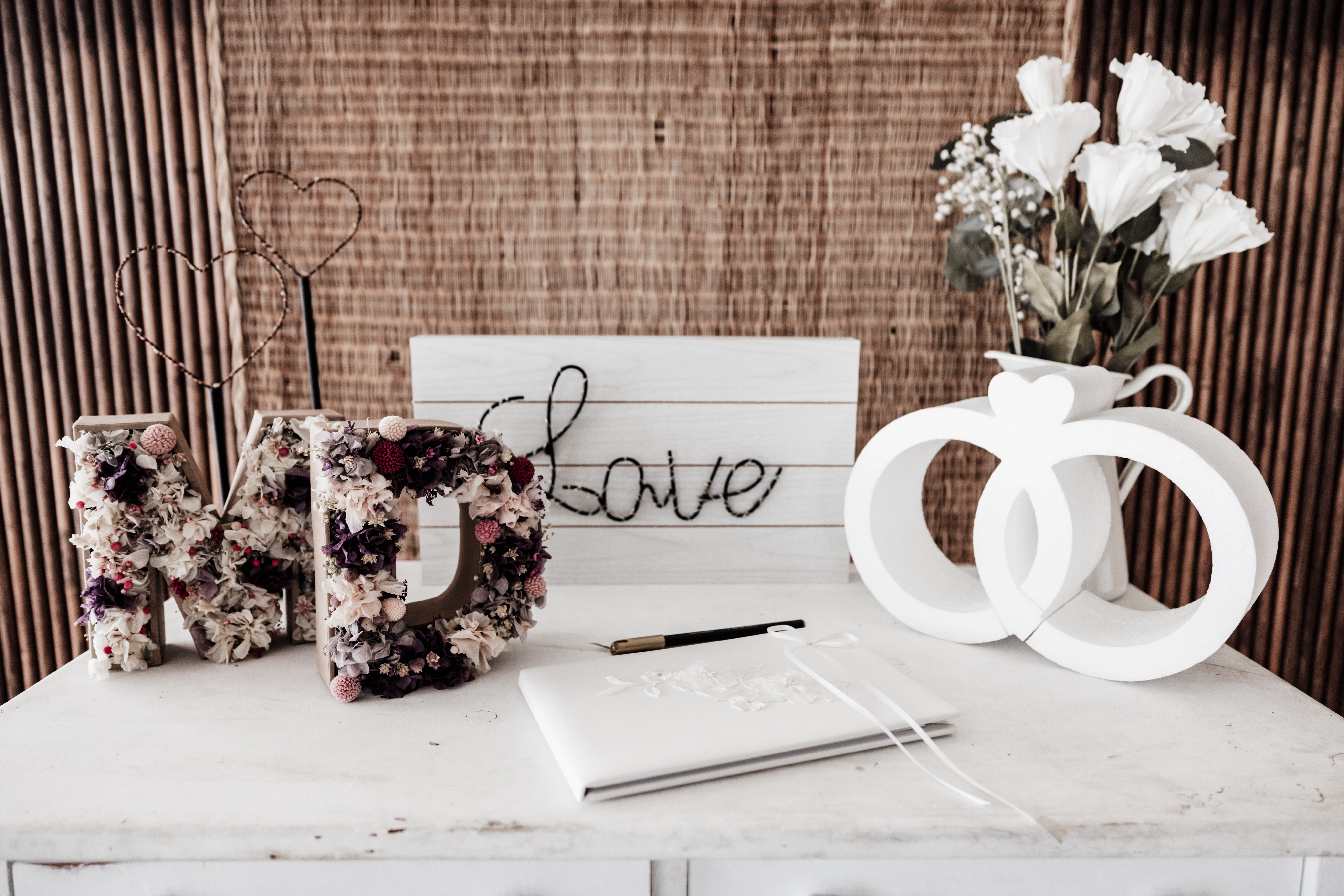 Boda — detalles y decoración